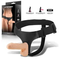 Flaxy Arnés con Dildo Flexible Desmontable · HARNESS COLLECTION LATETOBED · Dildos