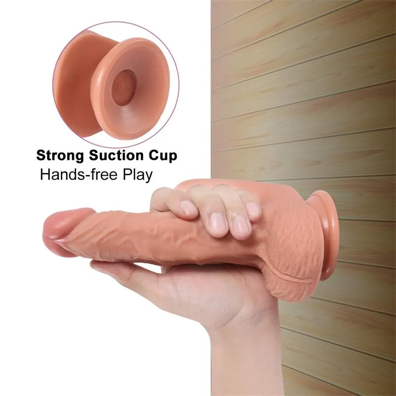 Haydon Dildo con 20 Modos de Vibración y Estimulador de Clítoris · SHEQU · Vibradores — Foto 7