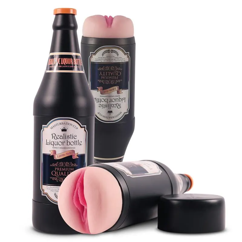 Masturbador Masculino Vagina Sonya Botella Cerveza · SHEQU · Masturbadores Él