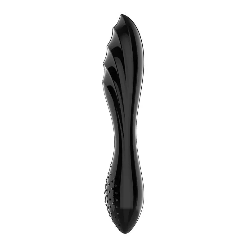 Estimulador de Cristal Dazzling Crystal 1 Hot and Cold Negro · SATISFYER · Dildos — Foto 3