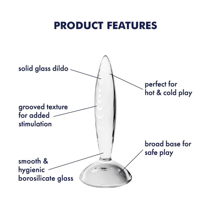 Plug Anal Sparkling Crystal Hot and Cold Transparente · SATISFYER · Anal — photo 5