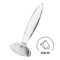 Plug Anal Sparkling Crystal Hot and Cold Transparente · SATISFYER · Anal