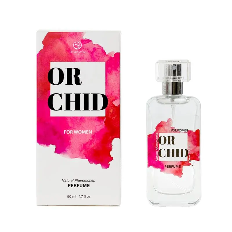 Orchid Perfume Natural con Feromonas Spray 50 ml · SECRET PLAY · Cuidado Íntimo y Masaje