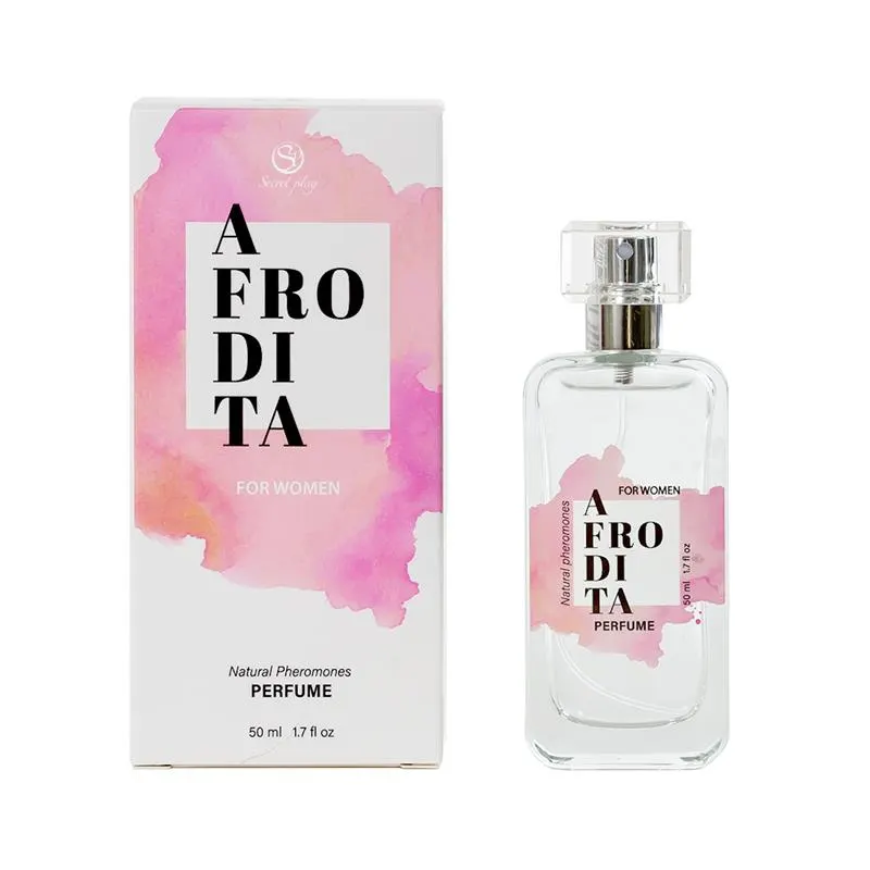 Afrodita Perfume Natural con Feromonas Spray 50 ml · SECRET PLAY · Cuidado Íntimo y Masaje