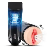 Truda Masturbador Automático Vibración y Succión Vagina · JUICY LAMOUR · Masturbadores Él