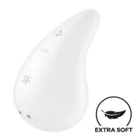 Dew Drop Blanco · SATISFYER · Estimuladores de Clítoris