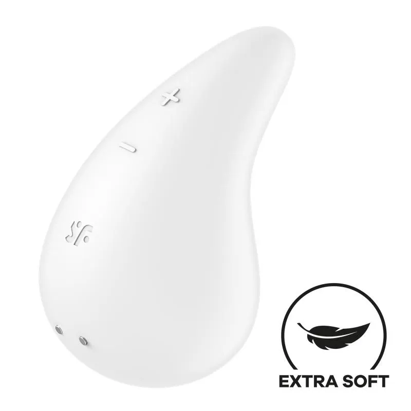 Dew Drop Blanco · SATISFYER · Estimuladores de Clítoris