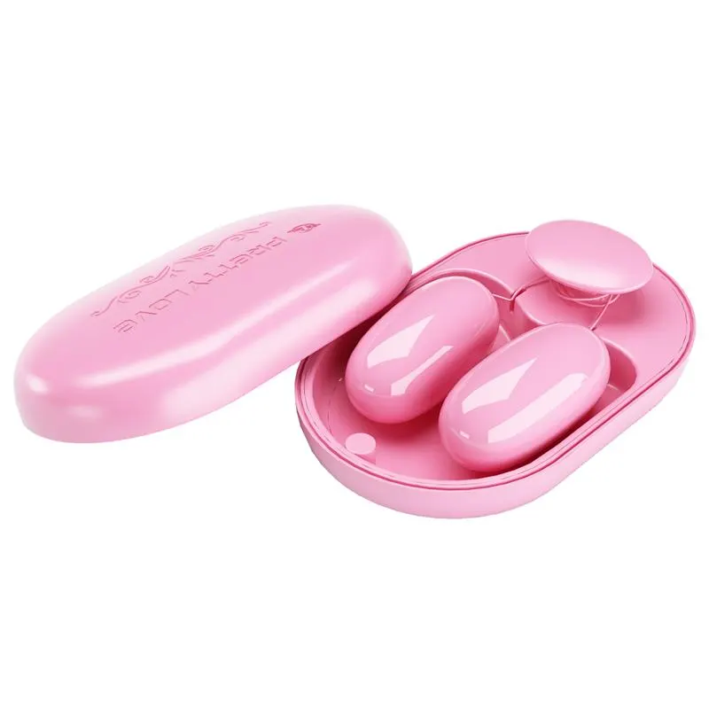 Fun Box Balas Vibradoras con Control Remoto Rosa · PRETTYLOVE · Huevos y Balas Vibradoras — photo 5