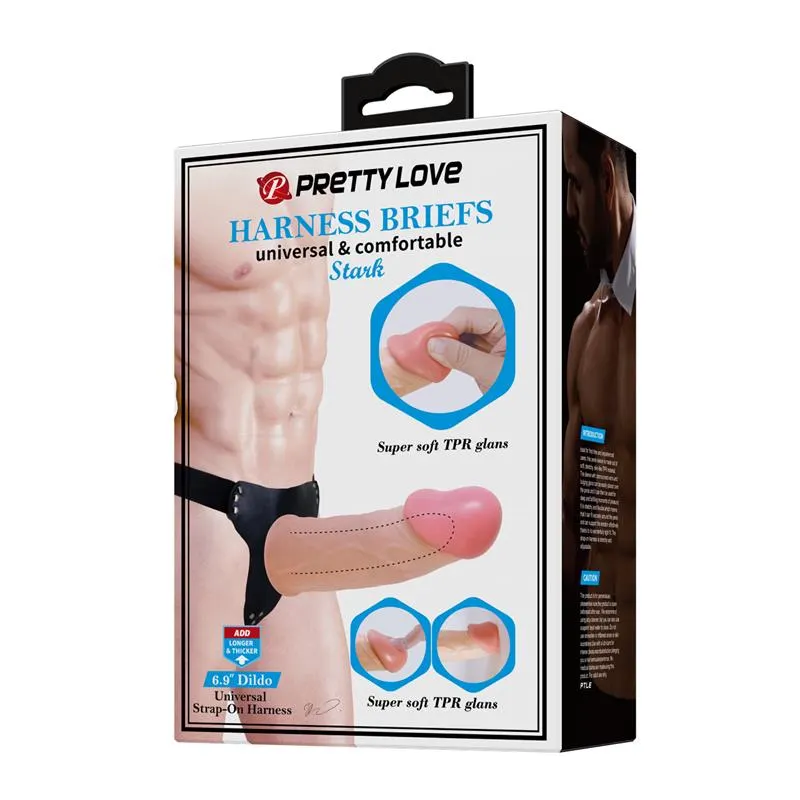 Arnés con Dildo Hueco Stark · PRETTYLOVE · Dildos — Foto 10
