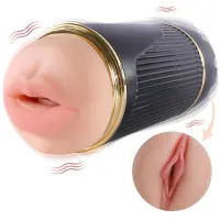Masturbador Doble Vagina y Boca Kay · JUICY LAMOUR · Masturbadores Él