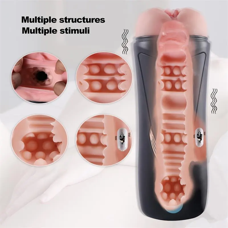 Masturbador Masculino Vagina con Gemidos Lauren · JUICY LAMOUR · Masturbadores Él — Foto 6