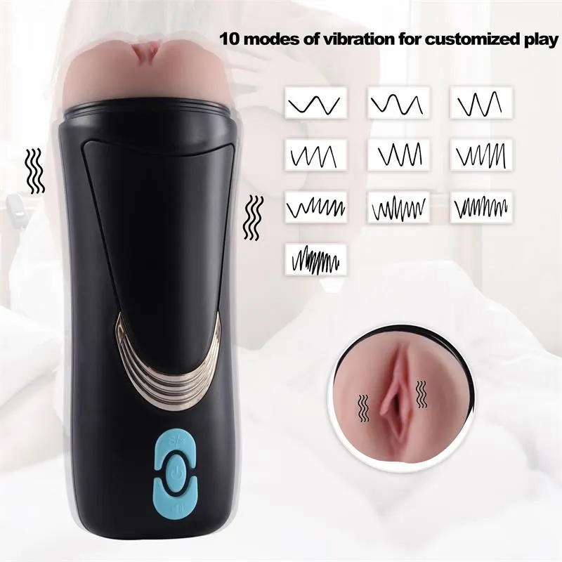 Masturbador Masculino Vagina con Gemidos Lauren · JUICY LAMOUR · Masturbadores Él — Foto 7