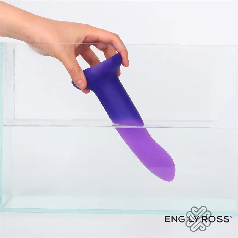 Dildo con Vibración que Cambia de Color Azul a Púrpura Talla M 17 cm · DILDOX BY ENGILY ROSS · Dildos — Foto 2