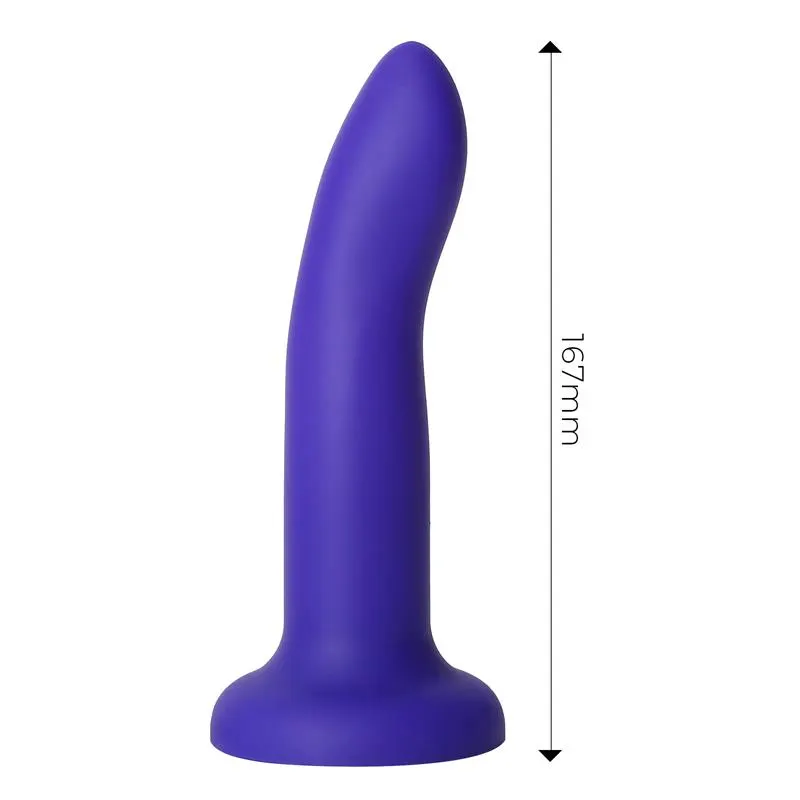 Dildo con Vibración que Cambia de Color Azul a Púrpura Talla M 17 cm · DILDOX BY ENGILY ROSS · Dildos — Foto 6