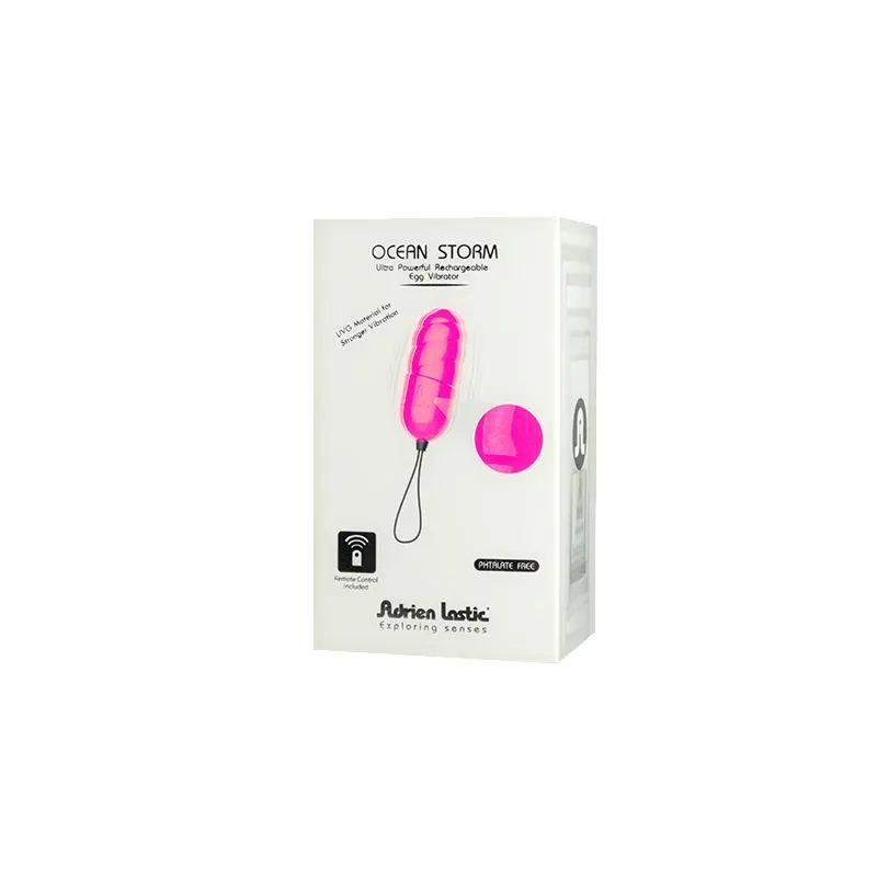 Huevo Vibrador Ocean Storm + Control LRS · ADRIEN LASTIC · Huevos y Balas Vibradoras — Foto 6