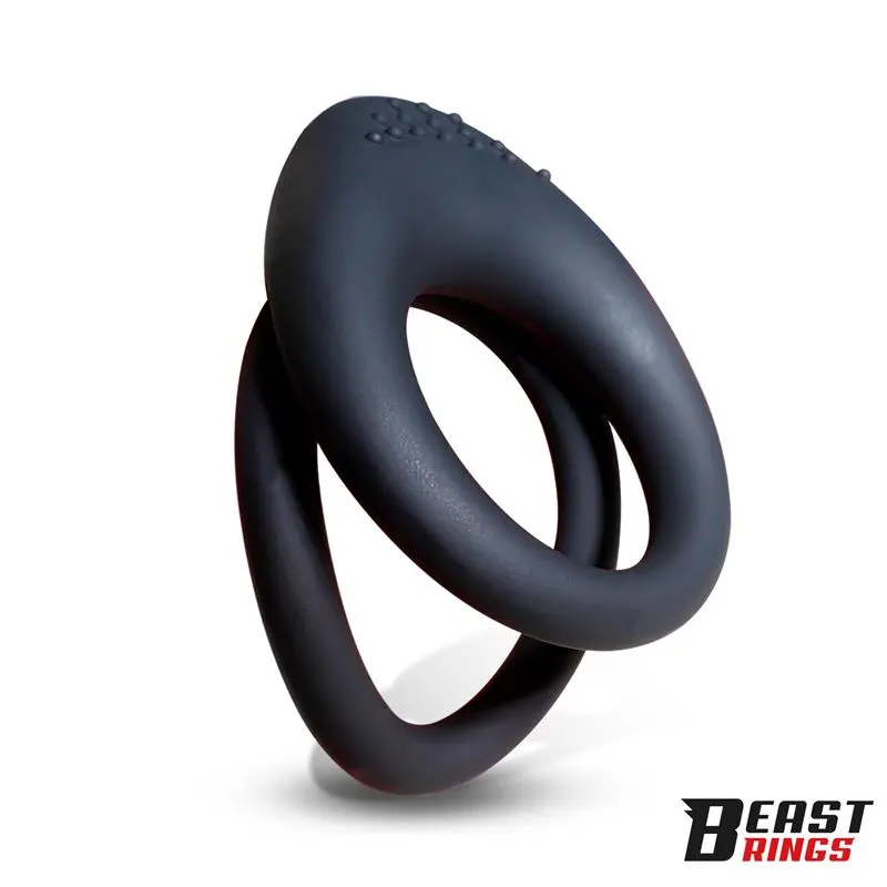 Anillo Doble para el Pene 37/45 mm · BEAST RINGS · Anillos para el Pene — photo 3