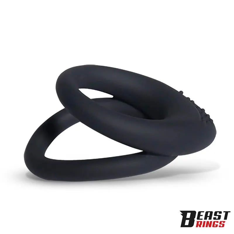 Anillo Doble para el Pene 37/45 mm · BEAST RINGS · Anillos para el Pene — photo 4