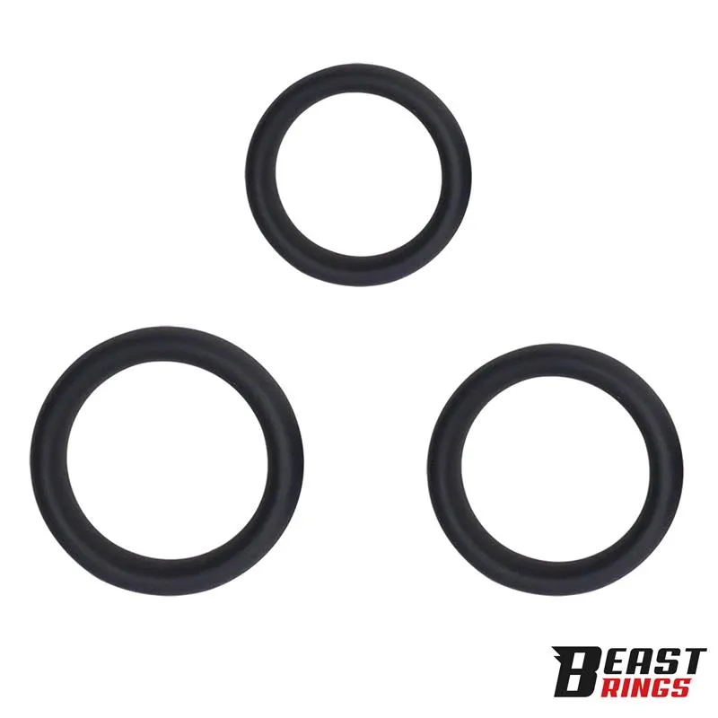Set de 3 Anillos para el Pene S, M y L · BEAST RINGS · BEAST RINGS · Anillos para el Pene — Foto 3