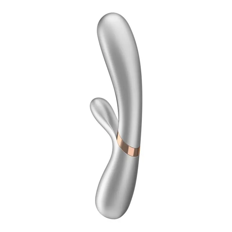 Hot Lover Vibrador Efecto Calor con APP Plata y Champagne · SATISFYER · Vibradores — photo 3