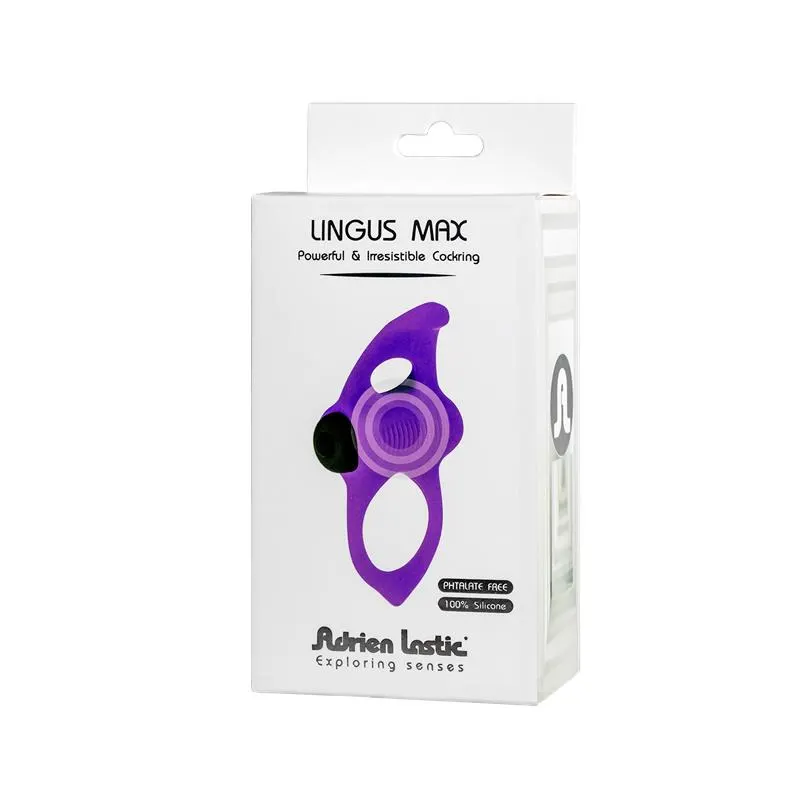 Anillo Vibrador Lingus Max · ADRIEN LASTIC · Anillos para el Pene — photo 4