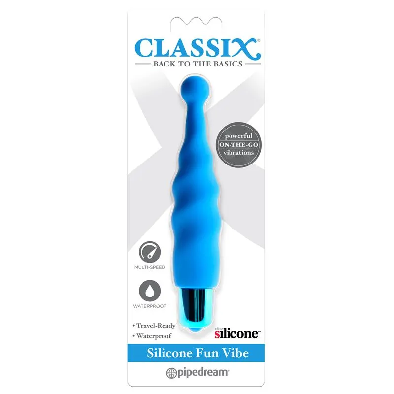 Vibrador Fun Vibe Azul · CLASSIX · Vibradores — photo 2