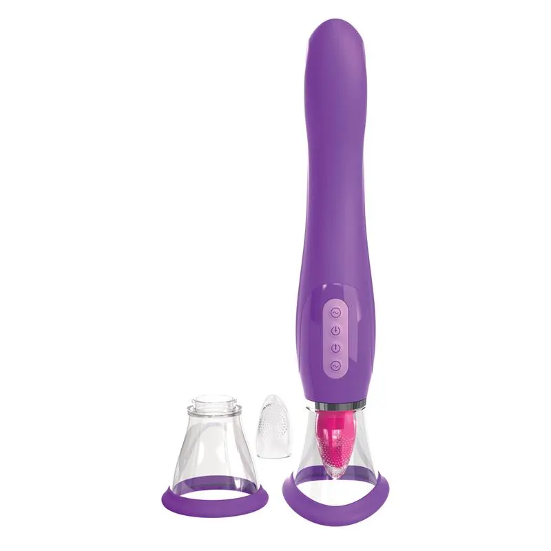 Her Ultimate Pleasure Estimulador de Clítoris y Vibrador · FANTASY FOR HER · Accesorios y Sets — Foto 2