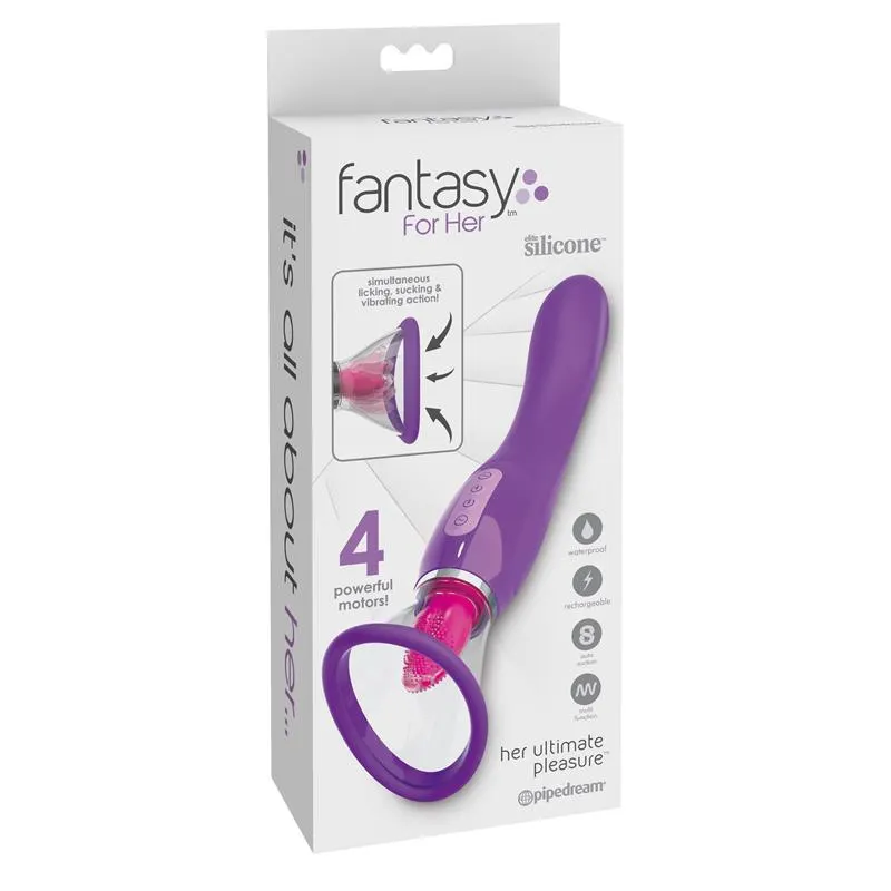 Her Ultimate Pleasure Estimulador de Clítoris y Vibrador · FANTASY FOR HER · Accesorios y Sets — Foto 6
