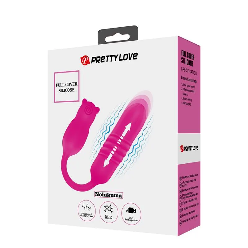 Nobikuma Huevo con Thrusting y Vibración · PRETTYLOVE · Estimuladores de Clítoris — photo 8