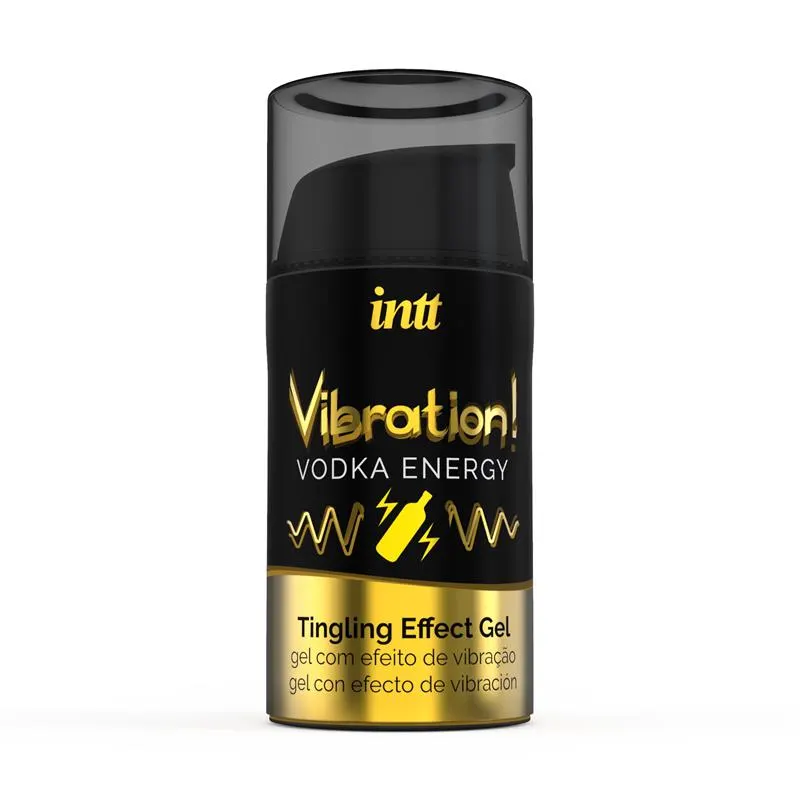 Vibrador Liquido Efecto Calor Aroma Vodka 15 ml · INTT · Potenciadores y Retardantes — photo 2