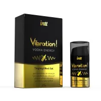 Vibrador Liquido Efecto Calor Aroma Vodka 15 ml · INTT · Potenciadores y Retardantes