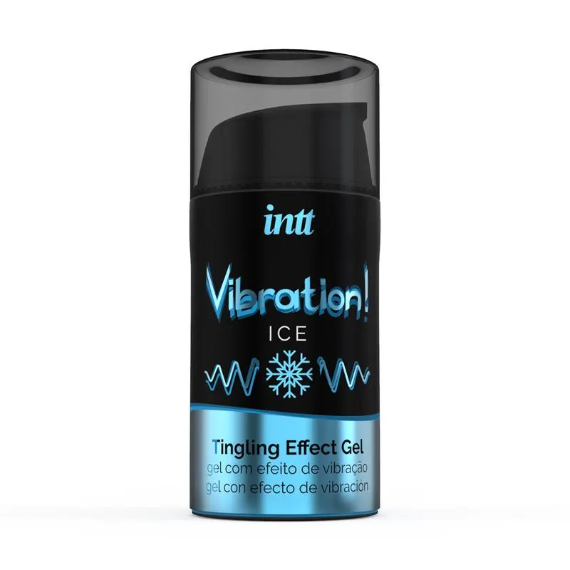 Vibrador Liquido Efecto Frio Vibration Ice 15 ml · INTT · Lubricantes — photo 2