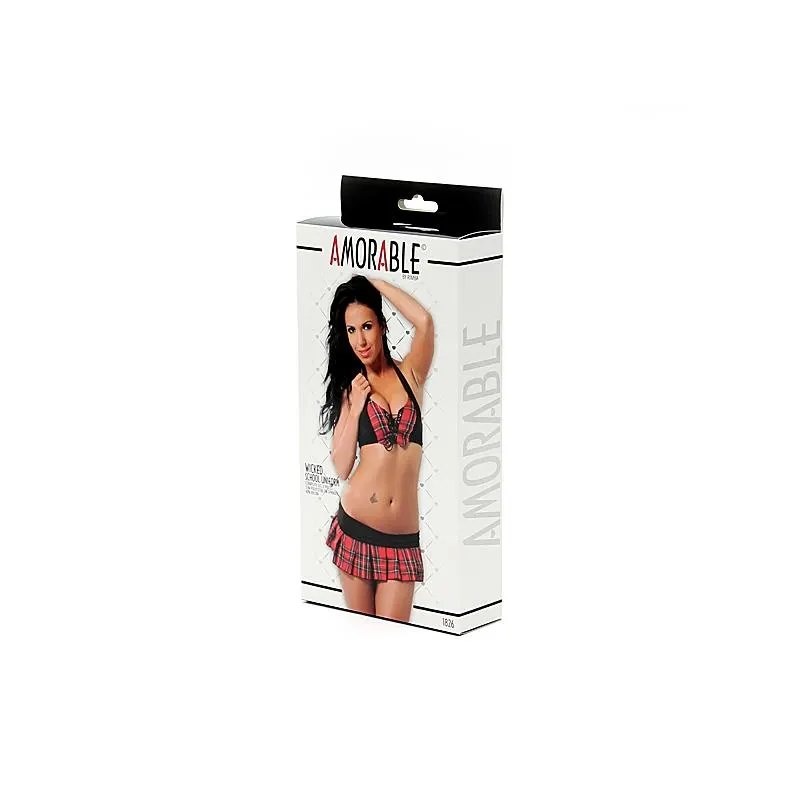 Disfraz de Colegiala Top y Falda · XL · AMORABLE · Disfraces y Vestidos — photo 2