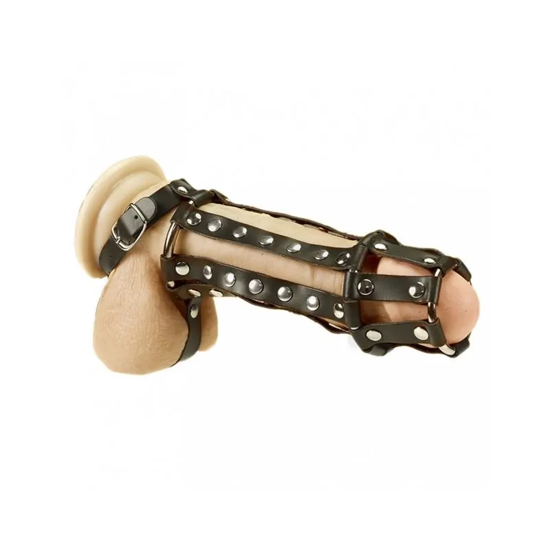 Arnés Completo para Pene y Testículos · M/L · BONDAGE PLAY · Anillos para el Pene