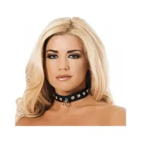 Collar Cuero Tachuelas · M/L · BONDAGE PLAY · Accesorios BDSM y Fetish