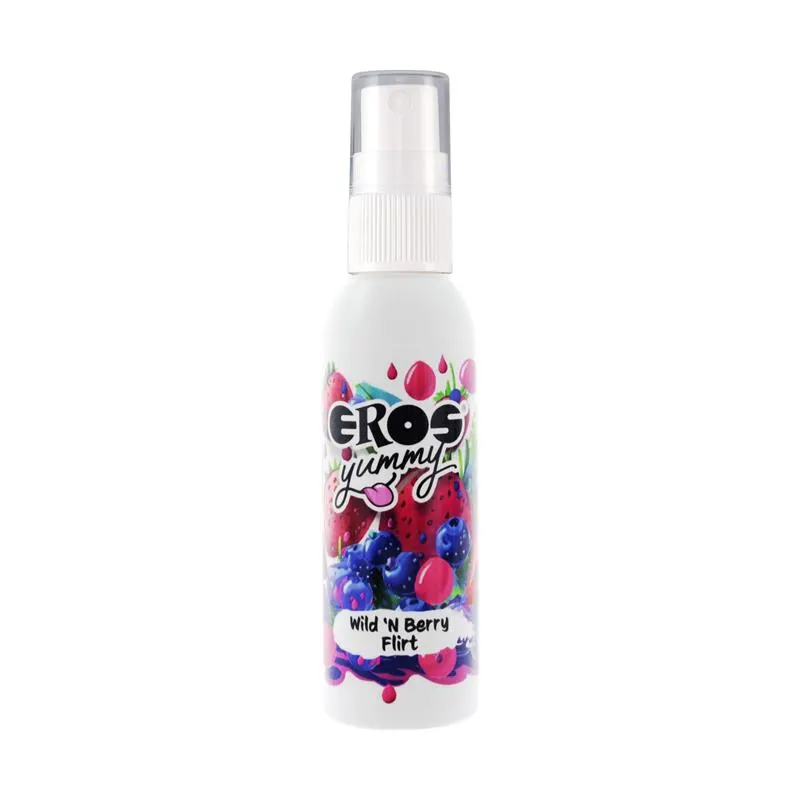 Yummy Spray Corporal Wild and Berry Flirt 50 ml · EROS · Lubricantes