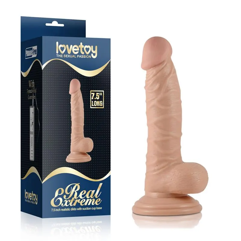 Dildo Real Extreme 7.5 Natural · LOVETOY · Dildos — photo 5
