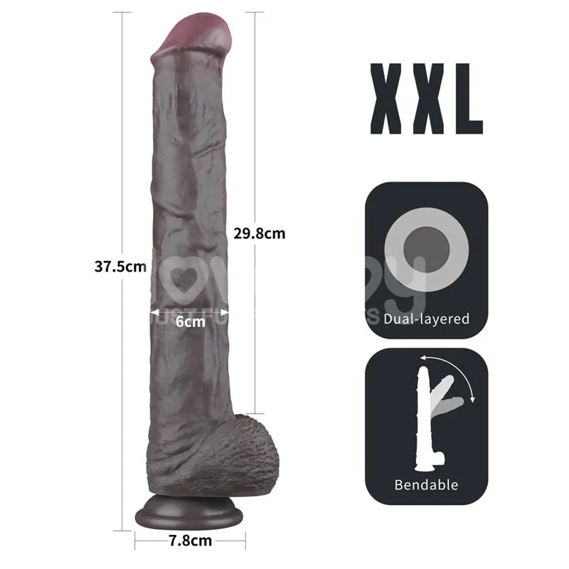 Dildo Dual Layered Articulable XXL 14.5 · LOVETOY · Dildos — Foto 13