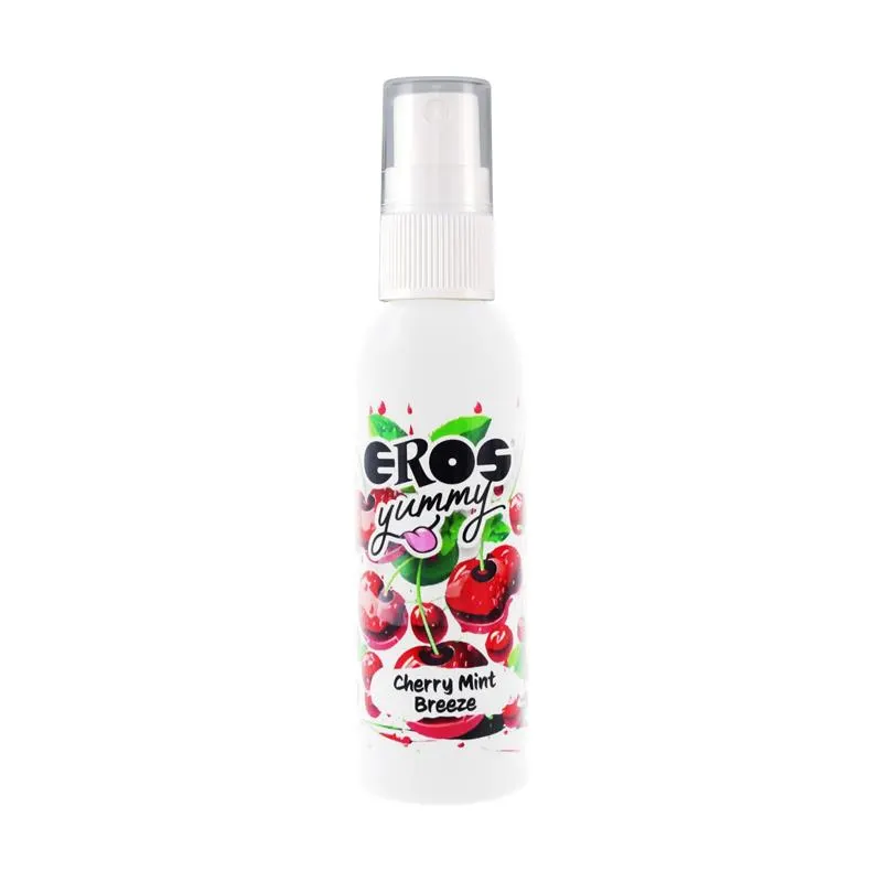 Yummy Spray Corporal Cherry Mint Breeze 50 ml · EROS · Lubricantes