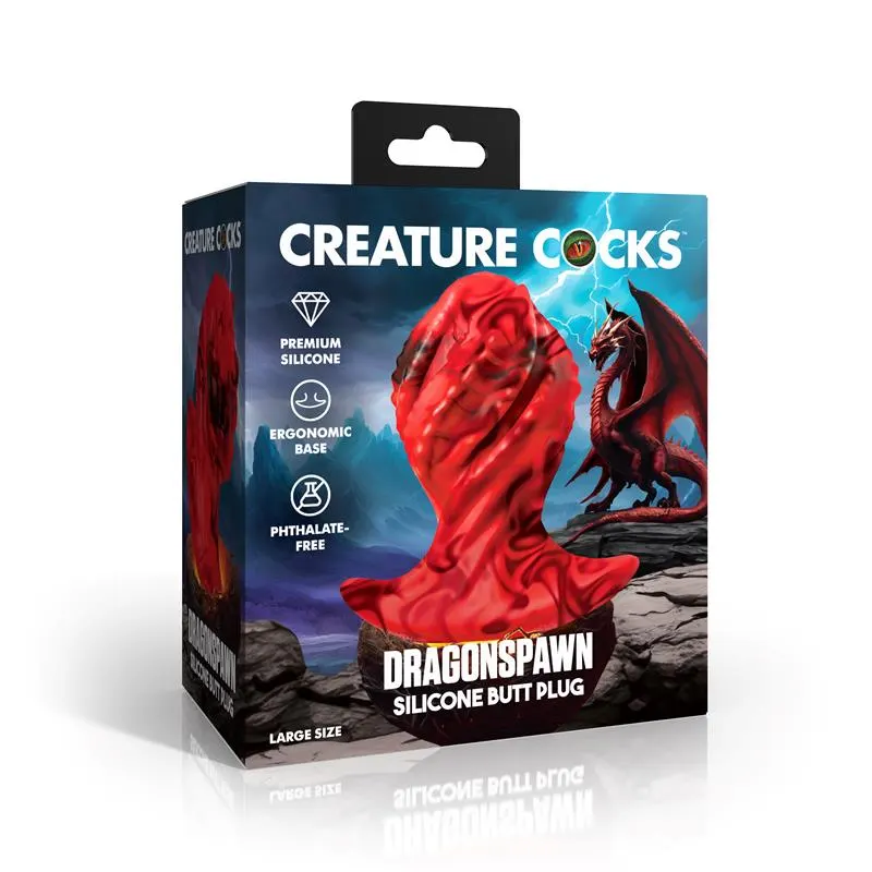 Dragonspawn Plug Anal Silicona Talla L · CREATURE COCKS · Anal — Foto 11
