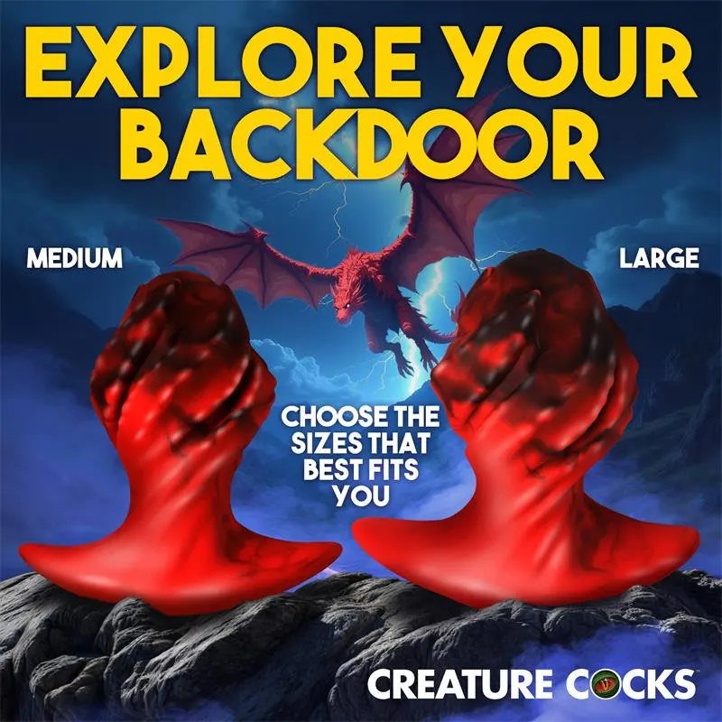 Dragonspawn Plug Anal Silicona Talla L · CREATURE COCKS · Anal — Foto 10