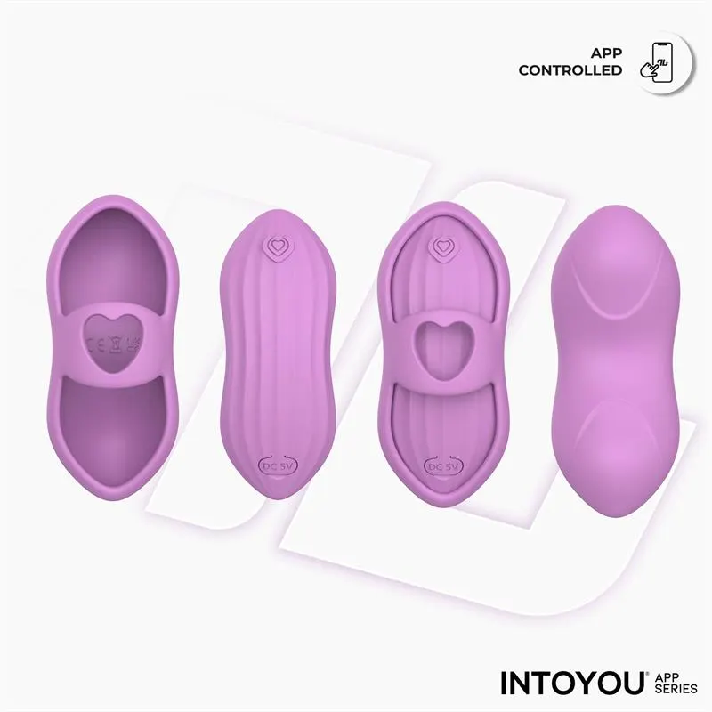 Laia Estimulador de Dedo con Calor y Funda con APP Lavanda · INTOYOU APP SERIES · Vibradores — Foto 3