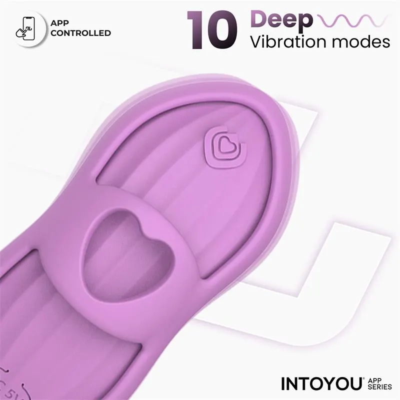 Laia Estimulador de Dedo con Calor y Funda con APP Lavanda · INTOYOU APP SERIES · Vibradores — Foto 4