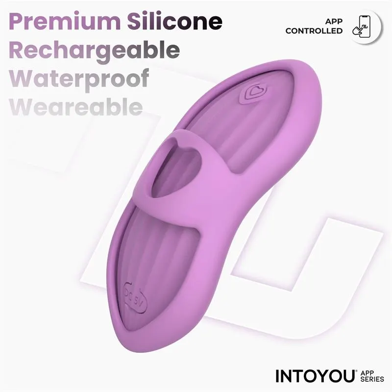 Laia Estimulador de Dedo con Calor y Funda con APP Lavanda · INTOYOU APP SERIES · Vibradores — Foto 6