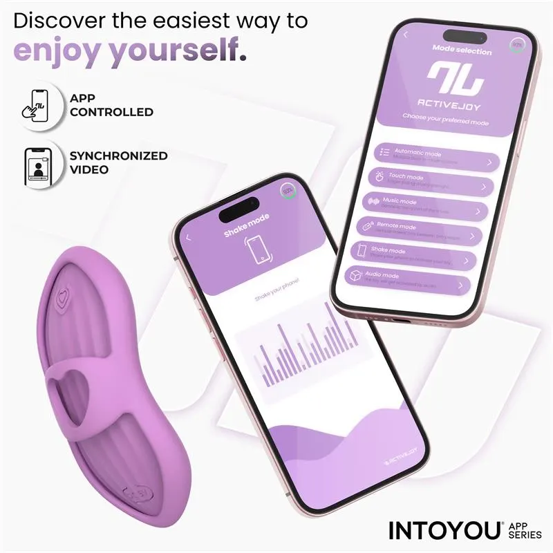 Laia Estimulador de Dedo con Calor y Funda con APP Lavanda · INTOYOU APP SERIES · Vibradores — Foto 8