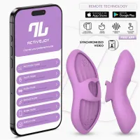 Laia Estimulador de Dedo con Calor y Funda con APP Lavanda · INTOYOU APP SERIES · Vibradores