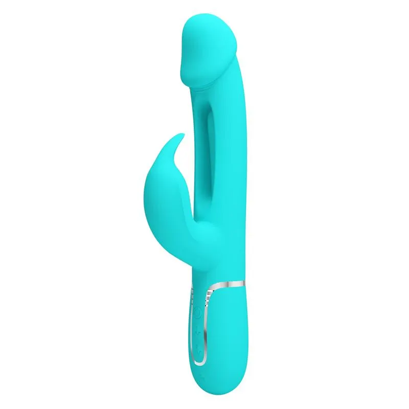 Vibrador con Lengua Kampas Verde · PRETTYLOVE · Vibradores — Foto 2