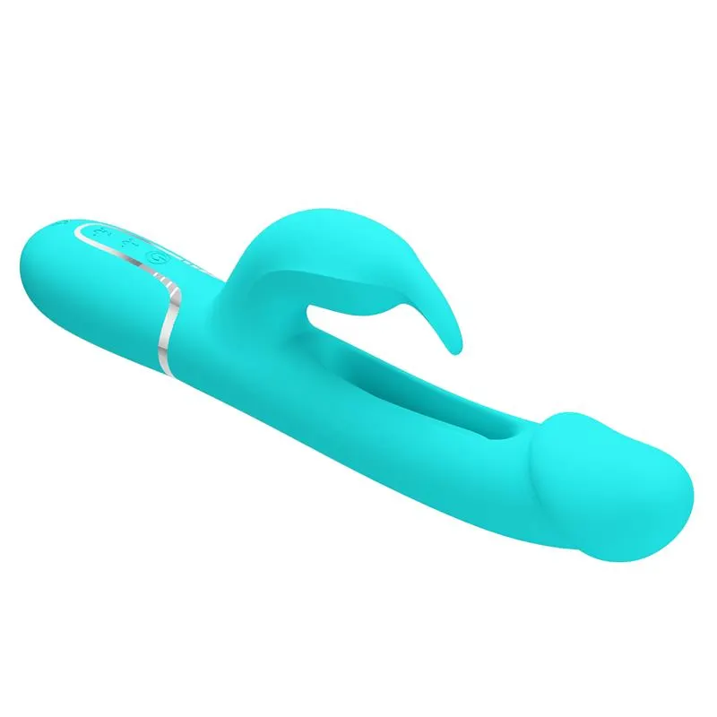 Vibrador con Lengua Kampas Verde · PRETTYLOVE · Vibradores — Foto 4