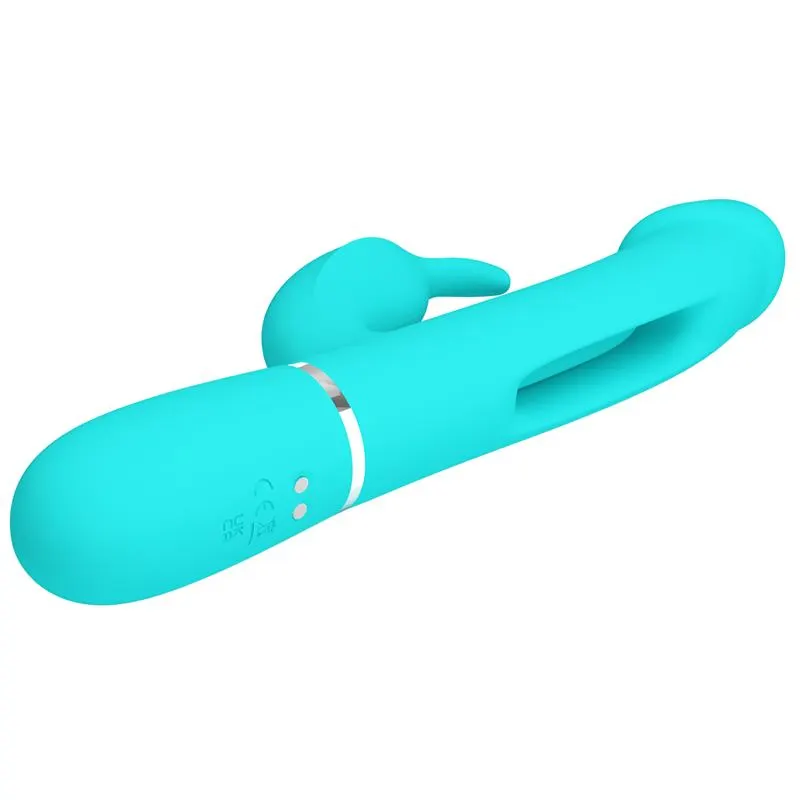 Vibrador con Lengua Kampas Verde · PRETTYLOVE · Vibradores — Foto 6