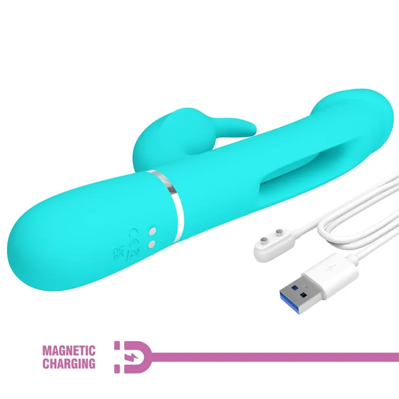Vibrador con Lengua Kampas Verde · PRETTYLOVE · Vibradores — Foto 9
