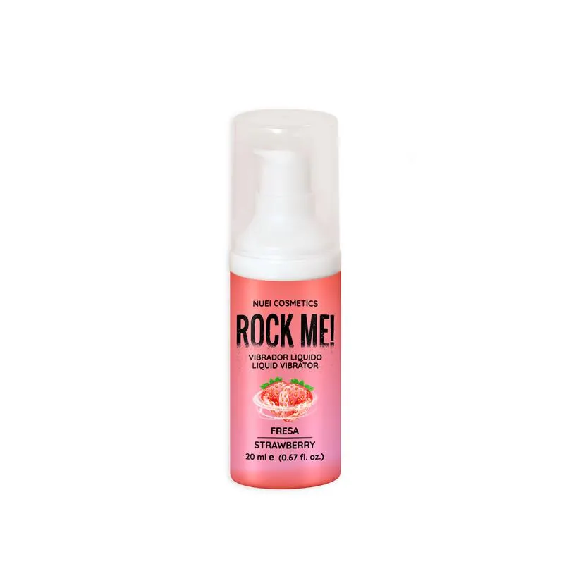 Rock Me! Vibrador Líquido Fresa 20 ml · NUEI COSMETICS · Potenciadores y Retardantes — Foto 2